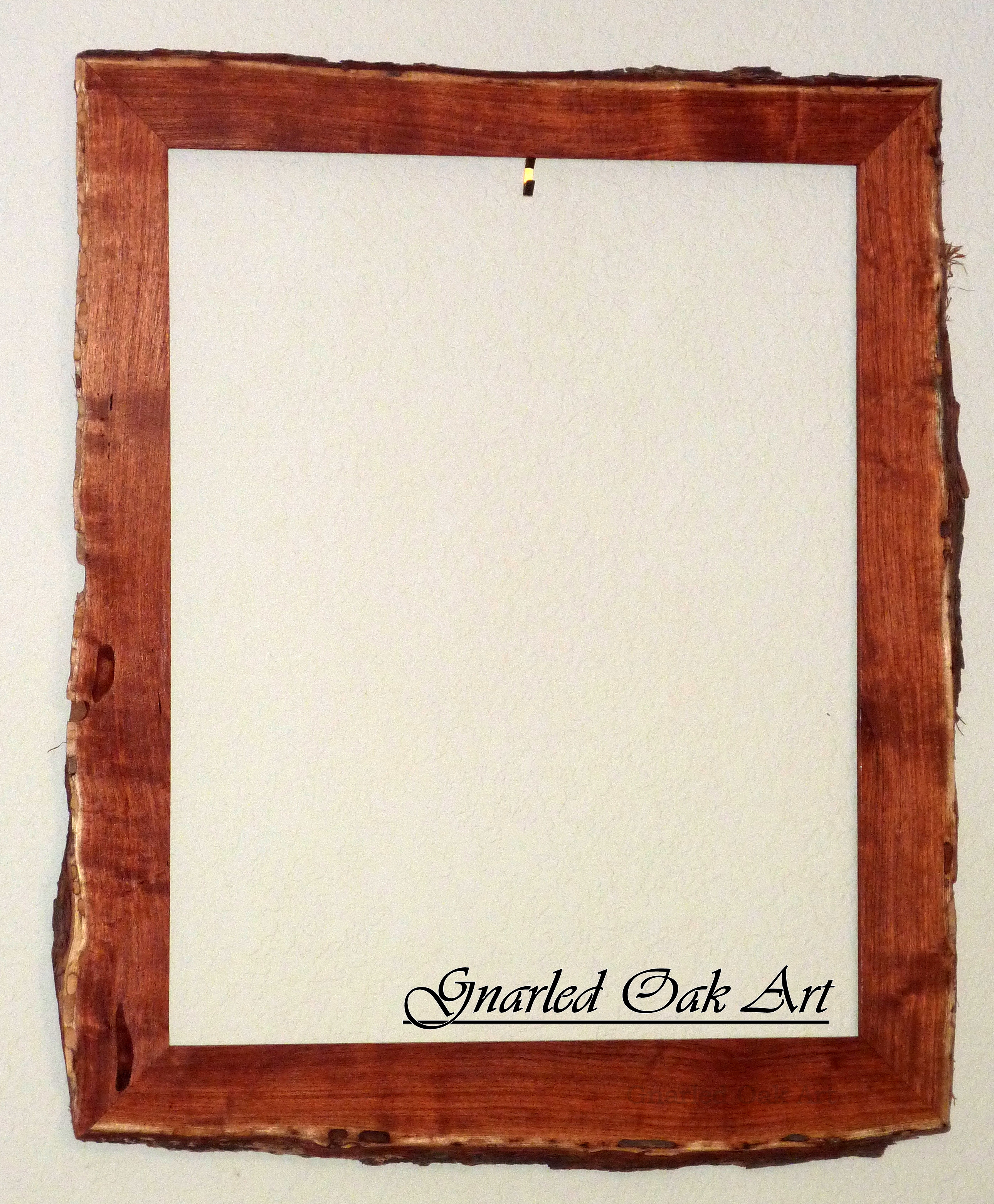 live edge, Mesquite, frame, picture frame, mirror frame, rustic, country, cabin, wood, custom, gnarled oak art, gnarled oak, narled, knarled