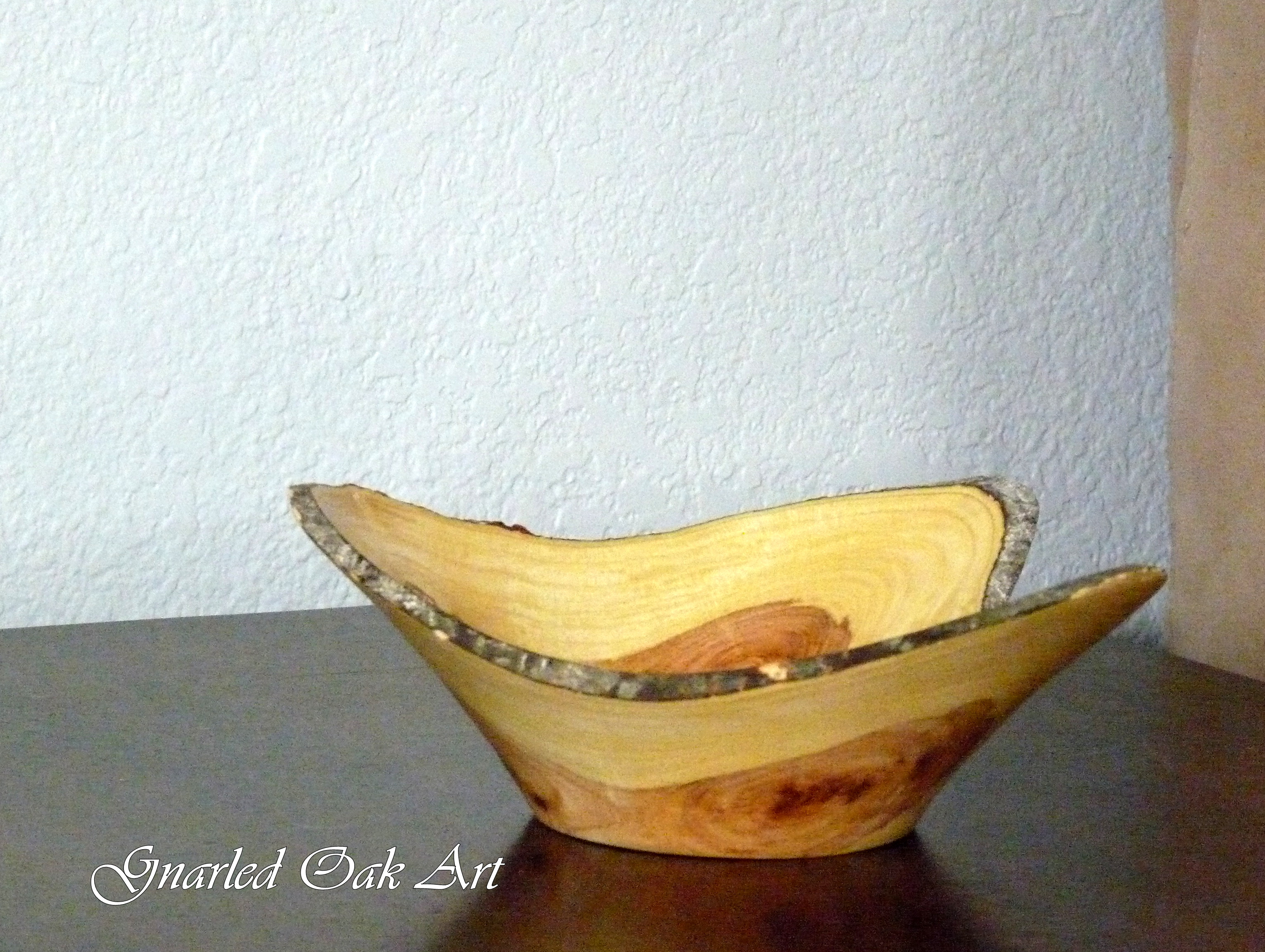 Honey Locust, sculpture, live edge, Art, fine art, Décor, home décor, office, nature, nature décor, handmade, unique, one of a kind, wood, rustic, cabin, natural edge bowl, decorative bowl, gnarled oak art, gnarled oak