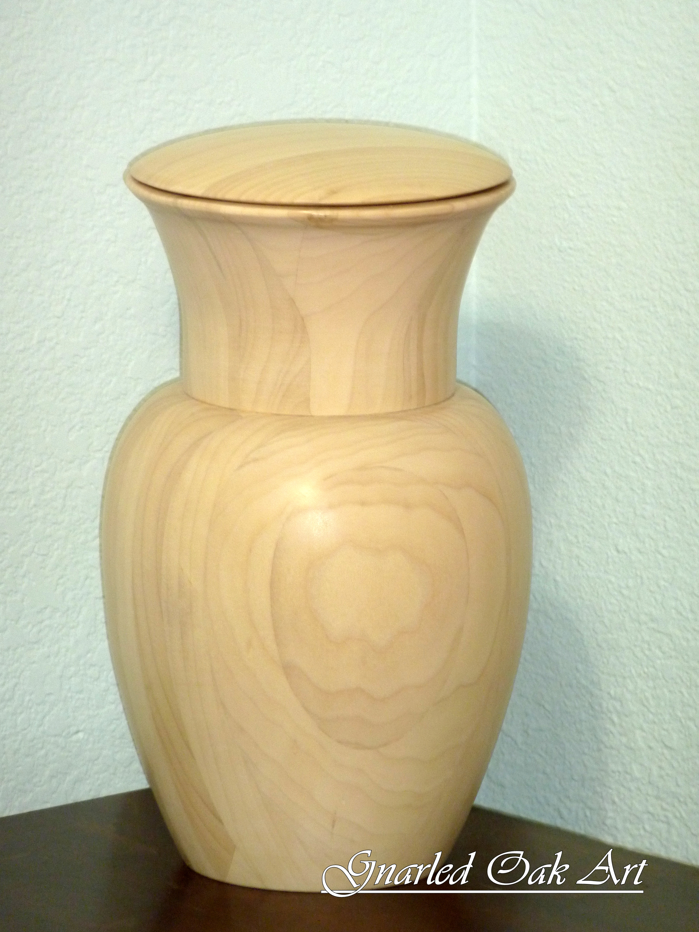 Décor, wood, urn, custom, funerary urn, gnarled oak art, gnarled oak, narled oak art
