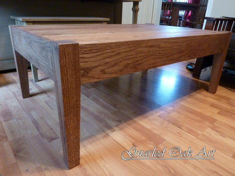 Décor, custom, home décor, office, nature, nature décor, Oak, country style, coffee table, handmade, unique, one of a kind, wood, cabin